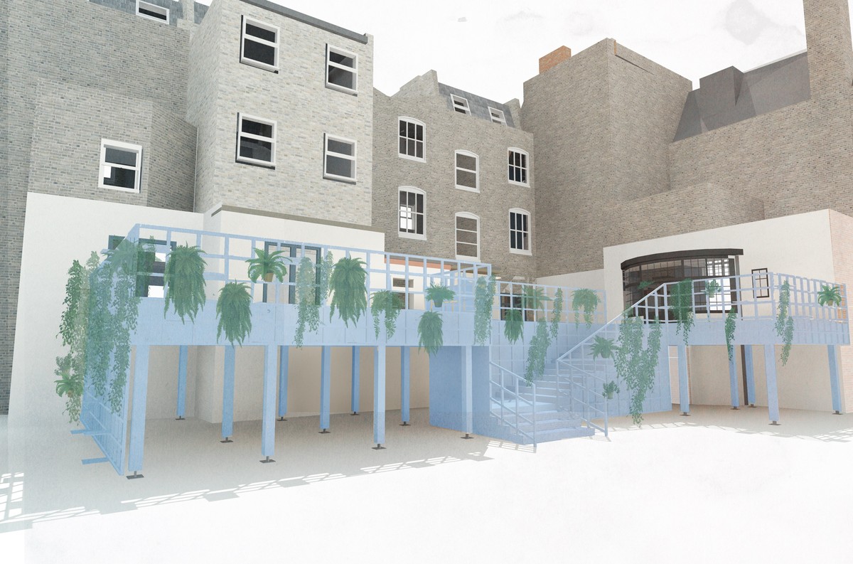 Earls Court Pop Up on site 2