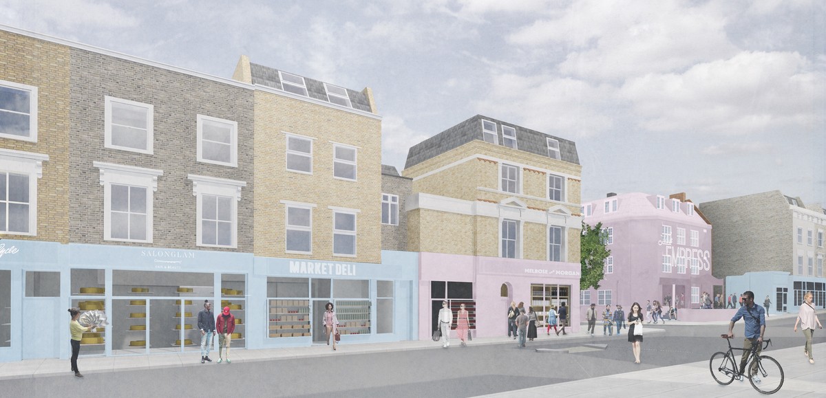 Earls Court Pop Up on site 1