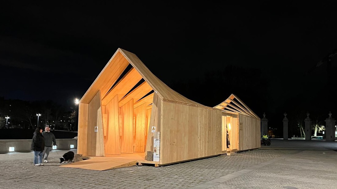 Travelling Pavillion in Madrid