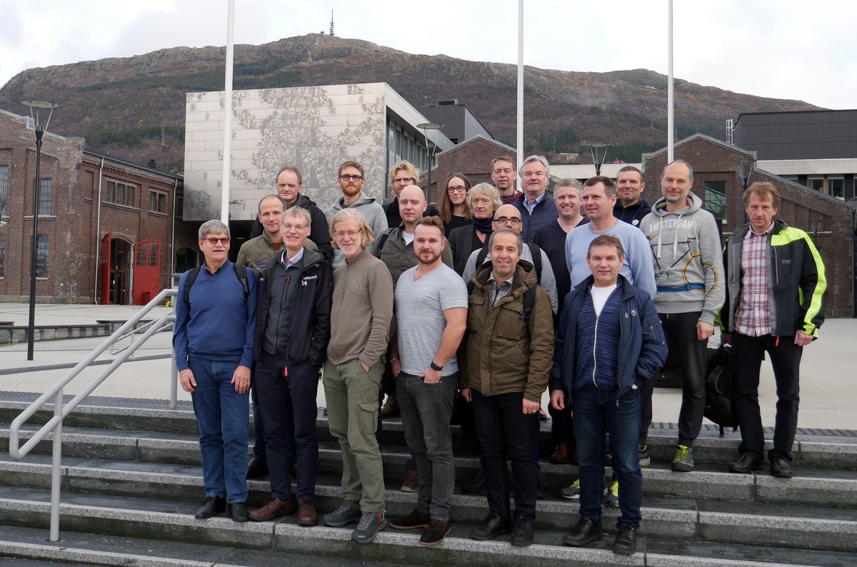 Tom talks timber in Bergen  1