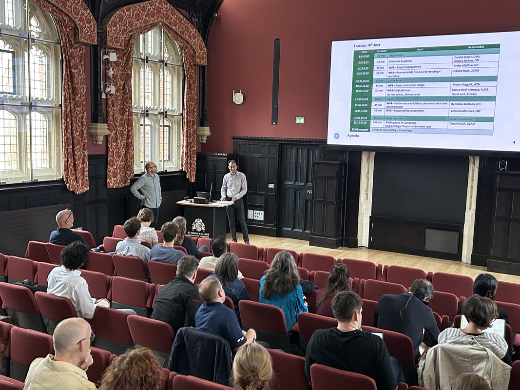 Woodcircles team gathers in Cambridge 2